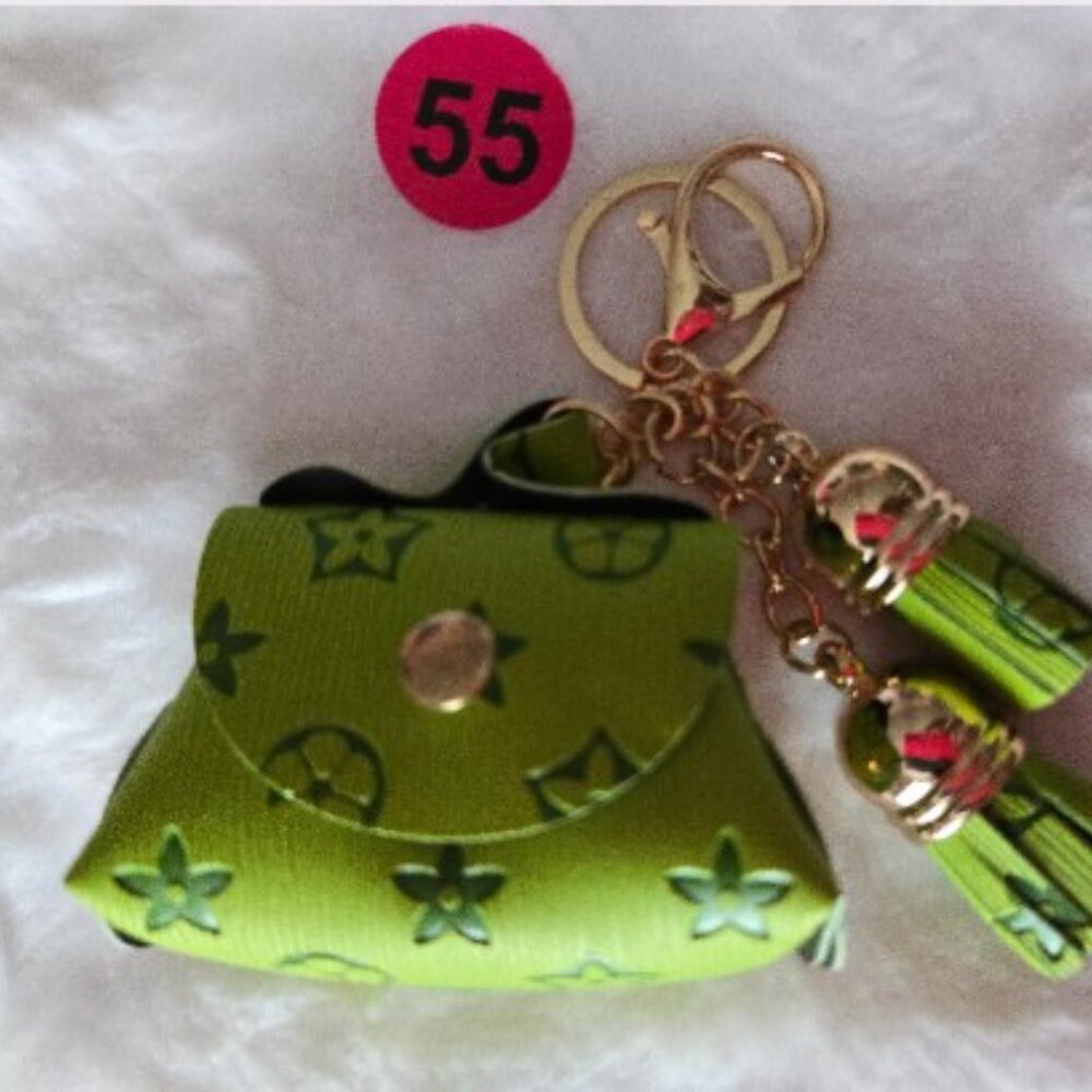 Mini Wallet Purse Bag Charm/Keychain SILVER or BLACK⭐️NWT - Picture 7 of 15